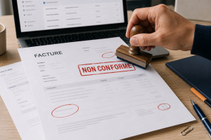 Facturation électronique : obligations, contrôles et sanctions en cas de non-conformité
